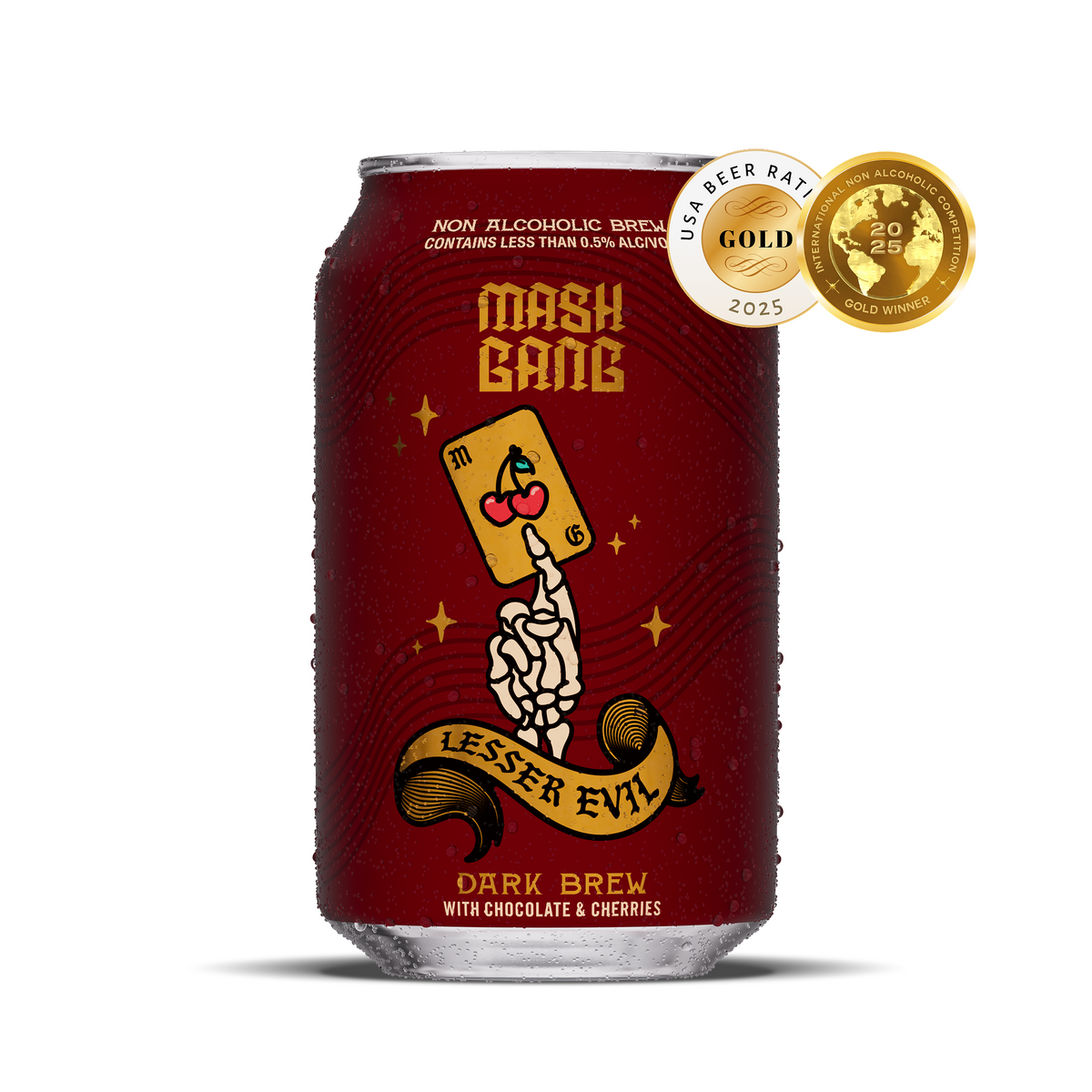 Lesser Evil - Non-Alcoholic - Chocolate Cherry Stout