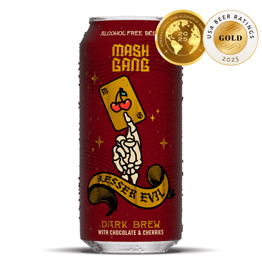 Lesser Evil - Alcohol-Free Cherry Chocolate Stout