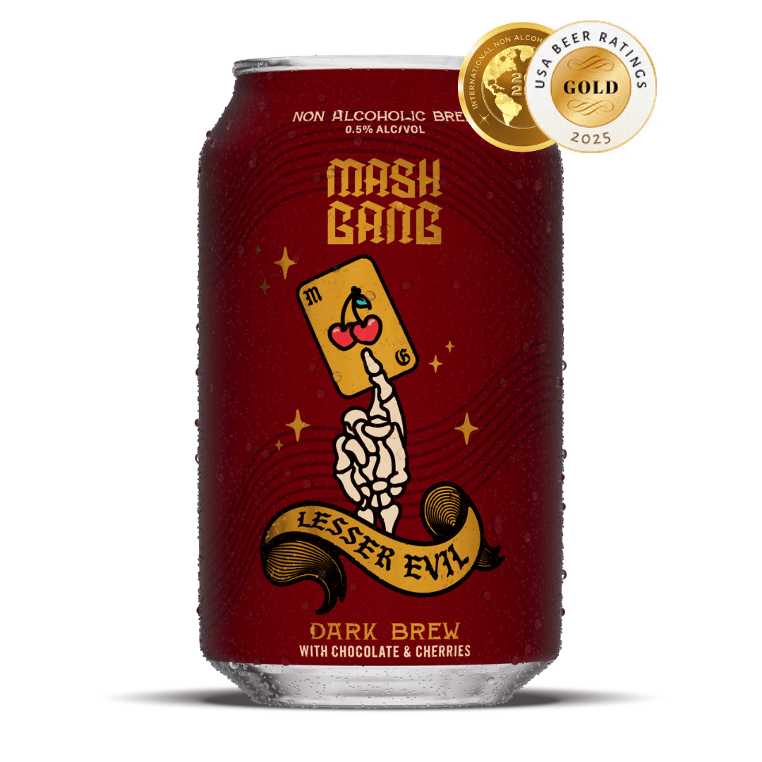 Lesser Evil - Non-Alcoholic - Chocolate Cherry Stout - Basement