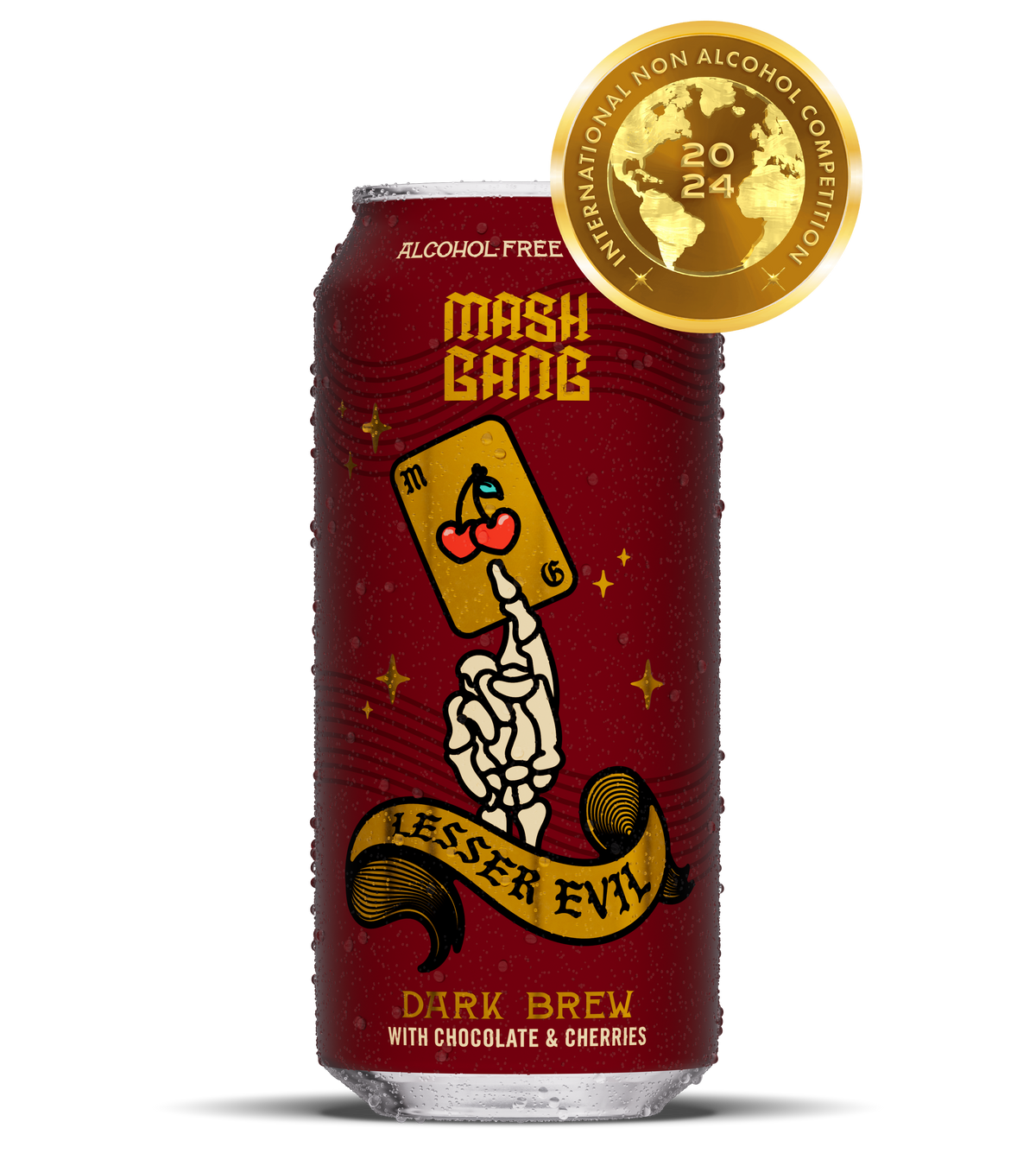 Lesser Evil - Alcohol-Free Cherry Chocolate Stout