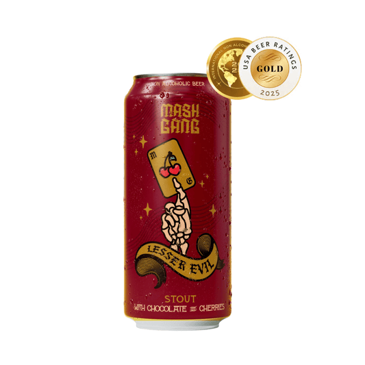 Lesser Evil - Alcohol-Free Cherry Chocolate Stout