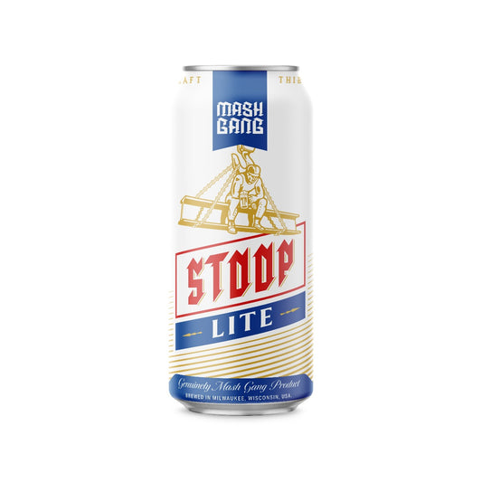 Stoop Lite - 0.5% - Lite Lager - 16oz - 4 Pack