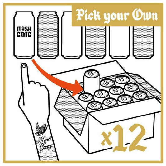 Build your own box - 12 Pack - From: - Mash Gang 