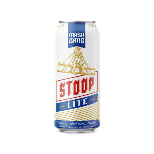 Stoop Lite - 0.5% - Lite Lager - 16oz - 4 Pack - Mash Gang 